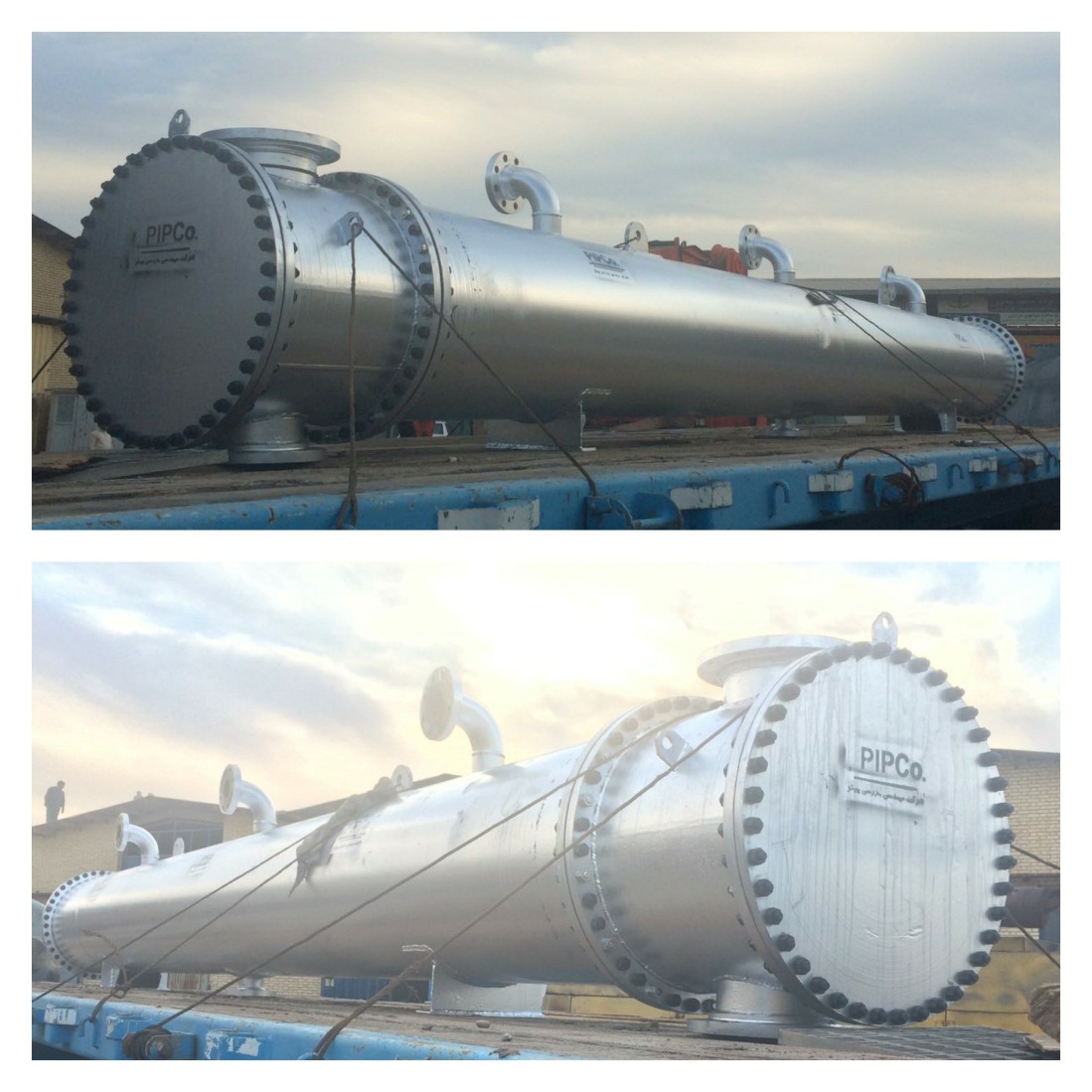 Design and manufacture of ammonia heat exchanger -  AXM 406 6000- Karoon Petrochemical  Complex