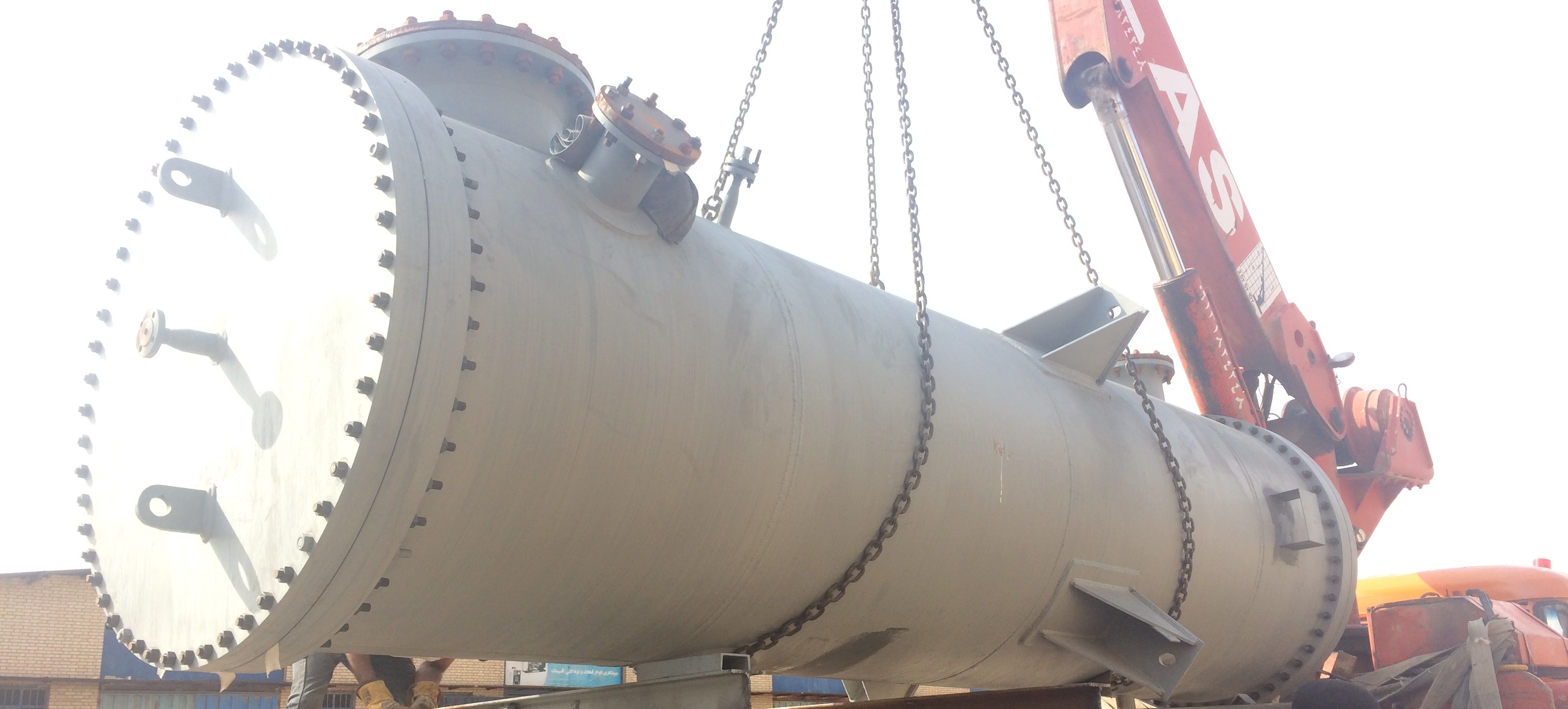 Materials Supply and manufacture of EA-310 heat exchanger - Ghadir Petrochemical  Complex