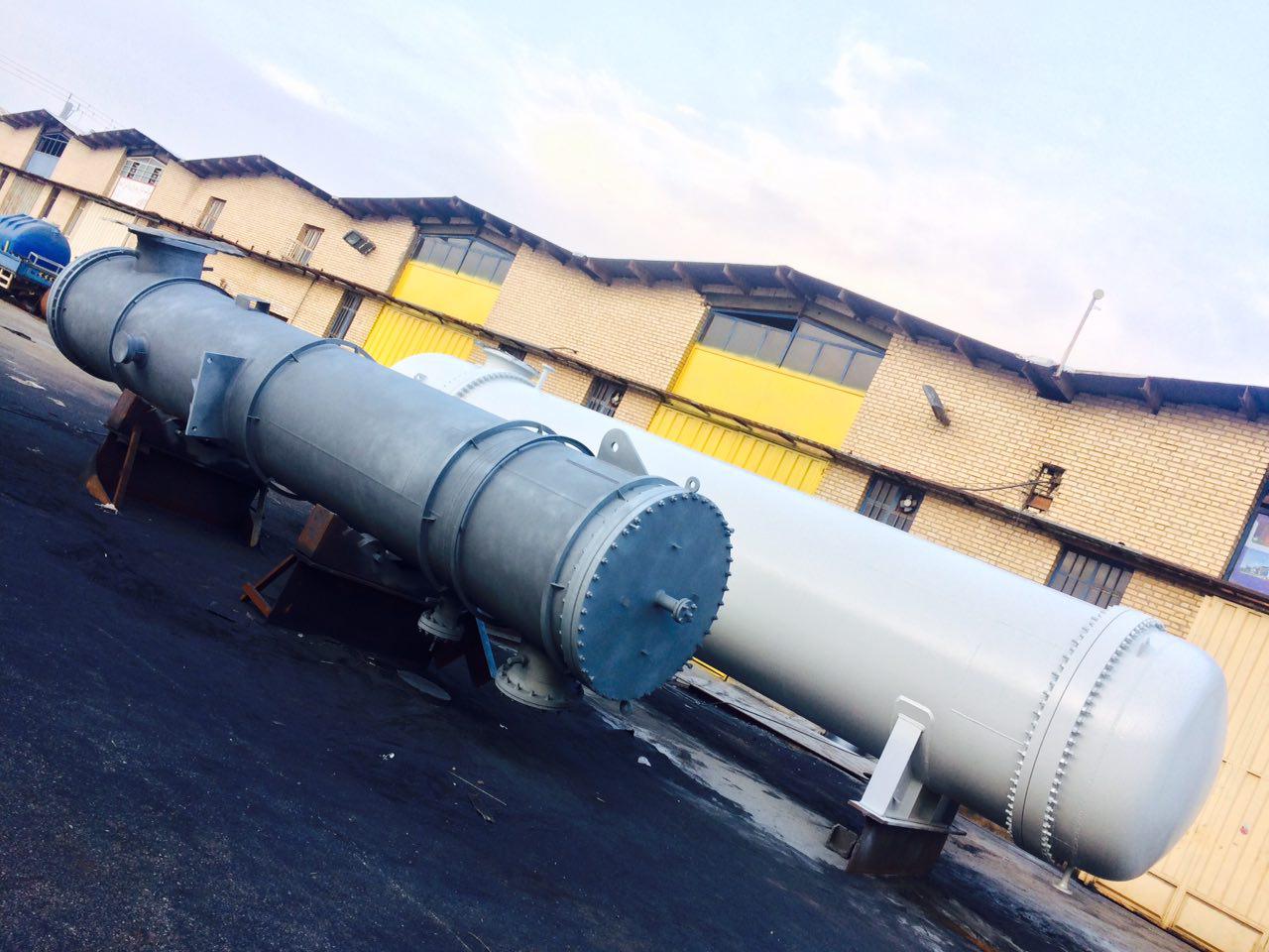 Re-tube OF heat exchanger E-205 A  - Morvarid Petrochemical Complex
