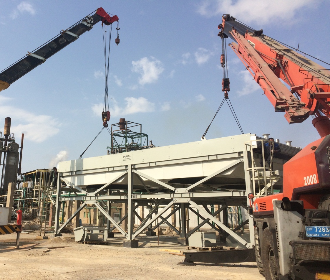 Design, material supply, manufacture, installation and commitioning of  LP unit air cooler -  Razi Petrochemical Complex