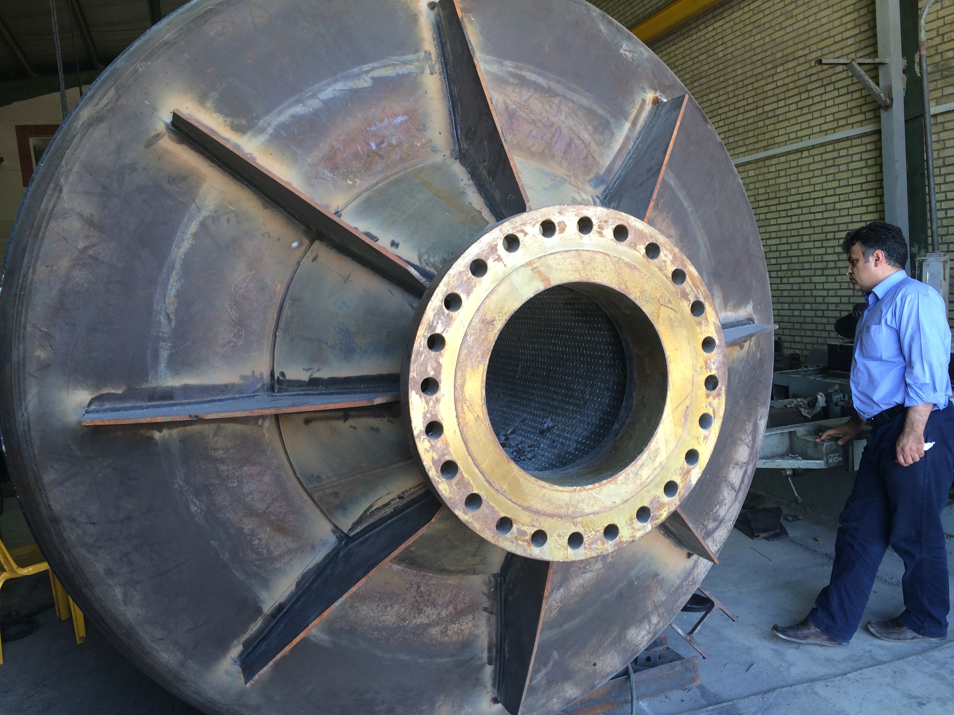 Ammonia Unit silencer of Razi Petrochemical 